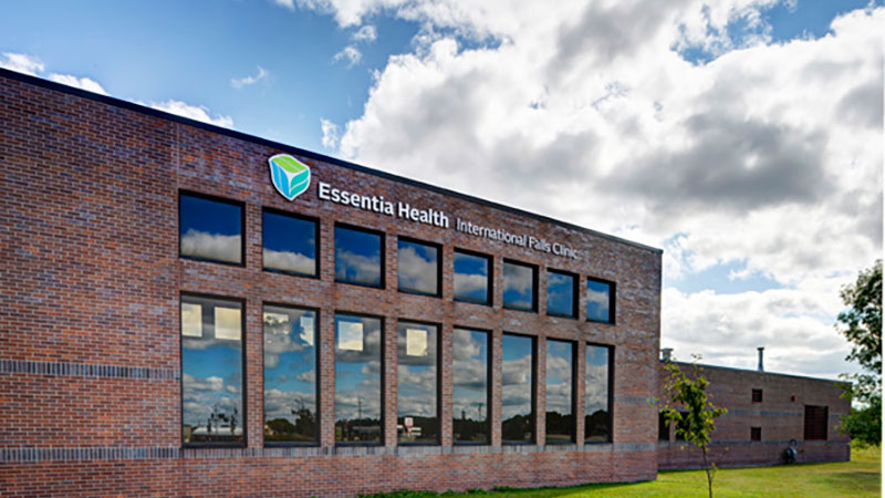 An exterior view of Essentia Health-International Falls Pharmacy